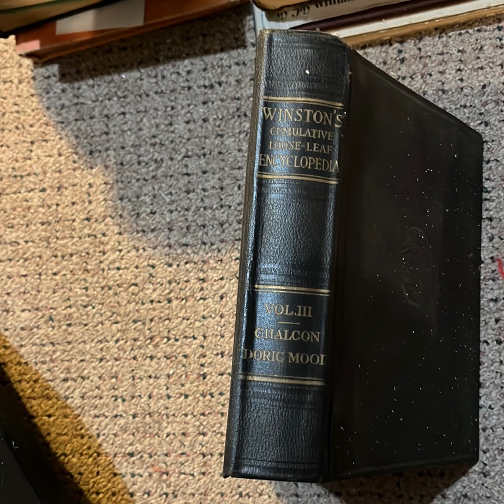 Winston’s Cumulative Loose Leaf Encyclopedia Vol III